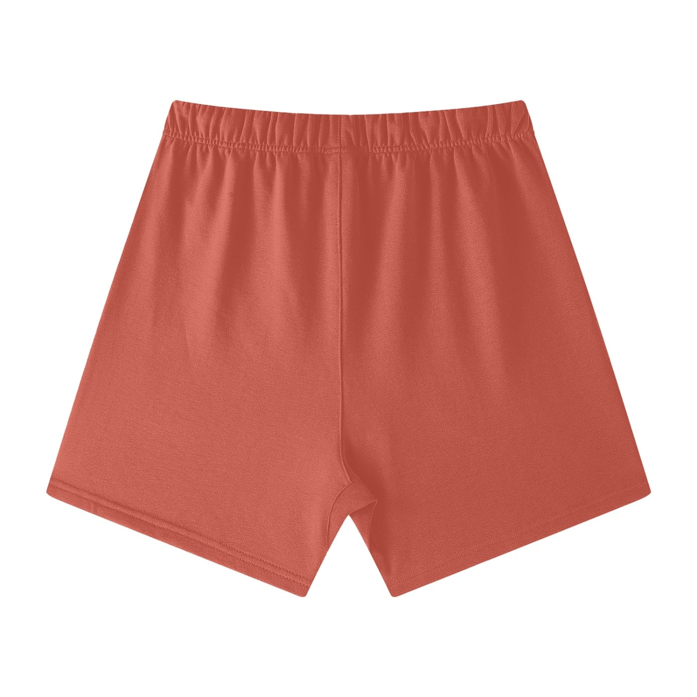 unisex earth tone loose fit cotton shorts