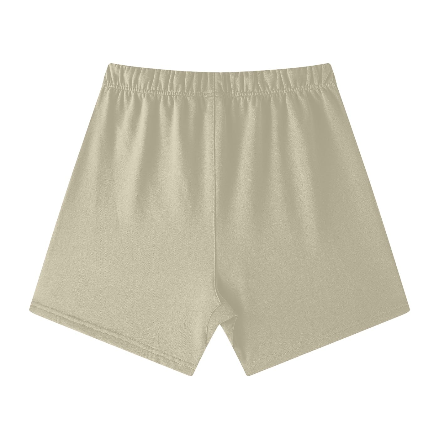 unisex earth tone loose fit cotton shorts