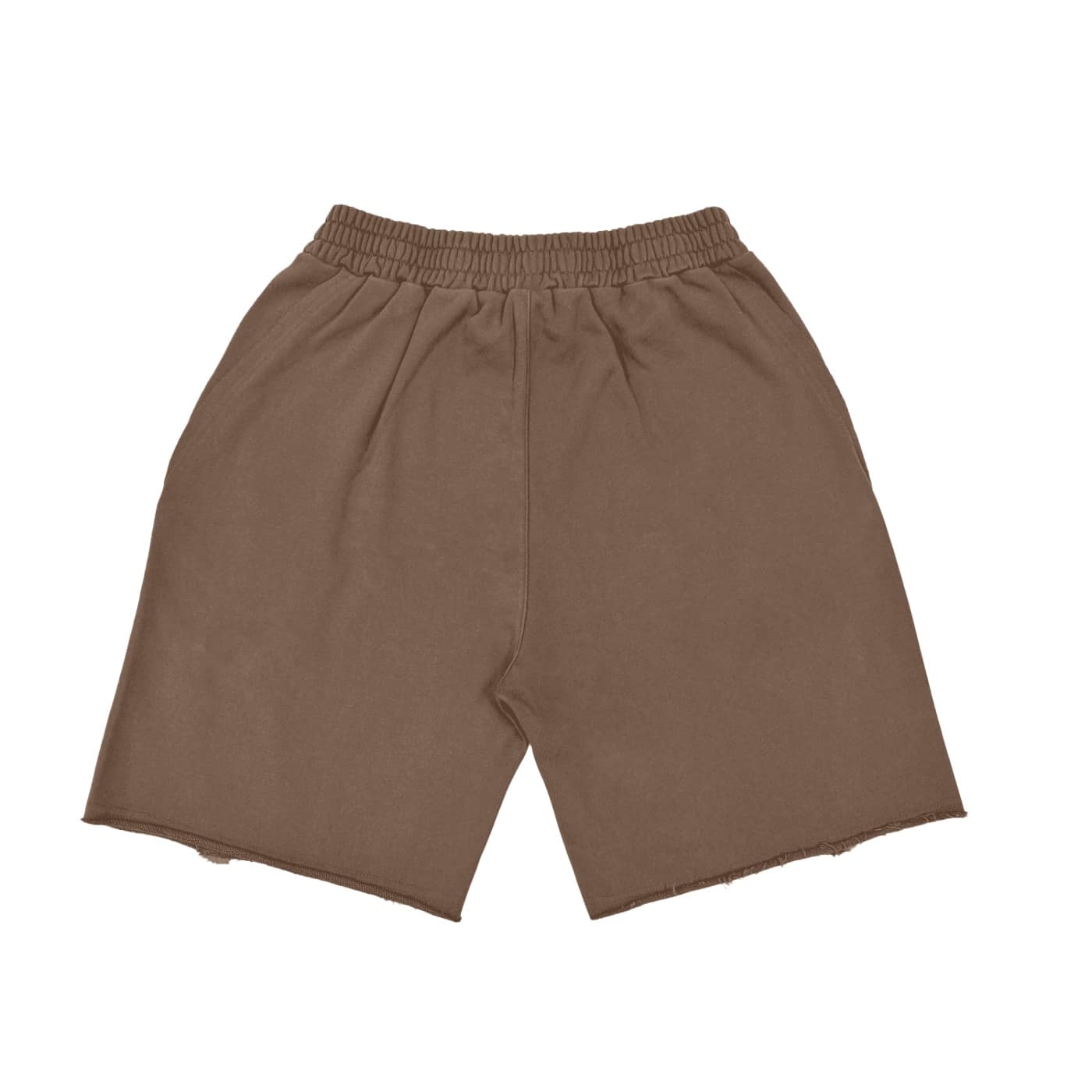vintage washed tiger stripes short pants