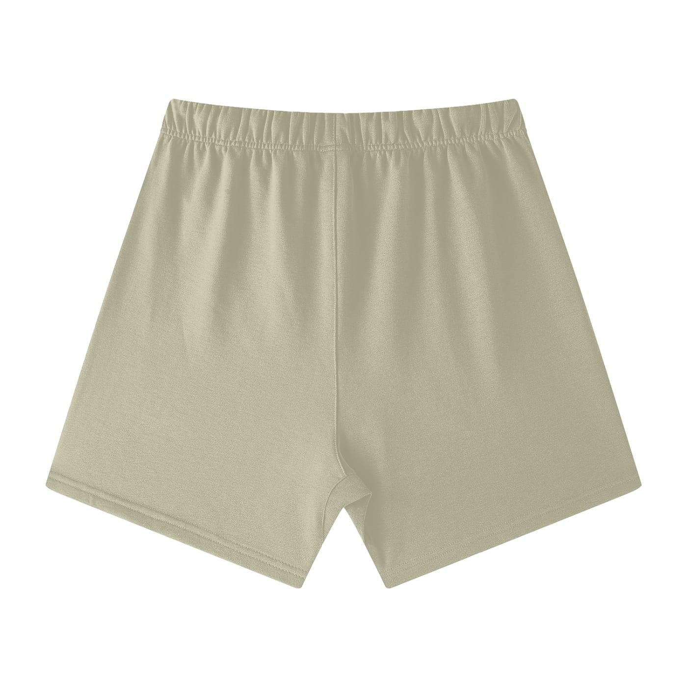 unisex earth tone loose fit cotton shorts