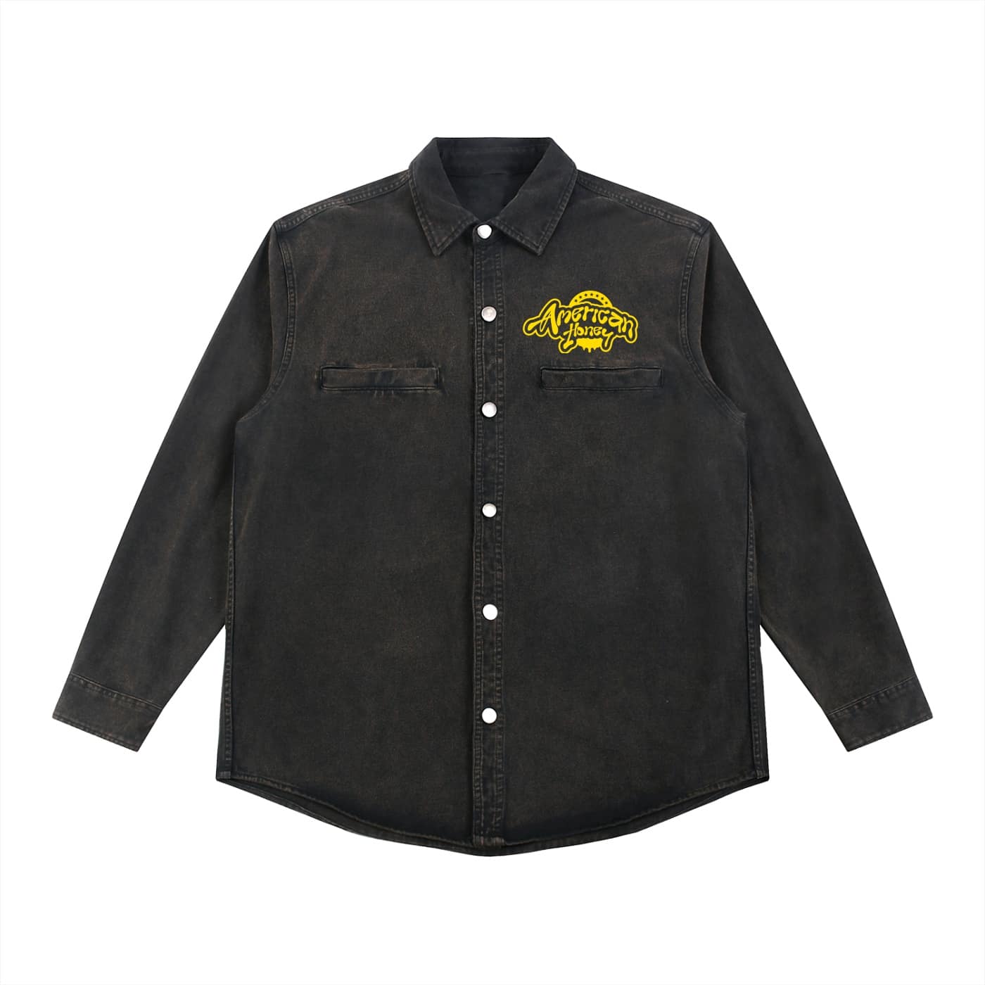 denim vintage washed heavyweight jacket