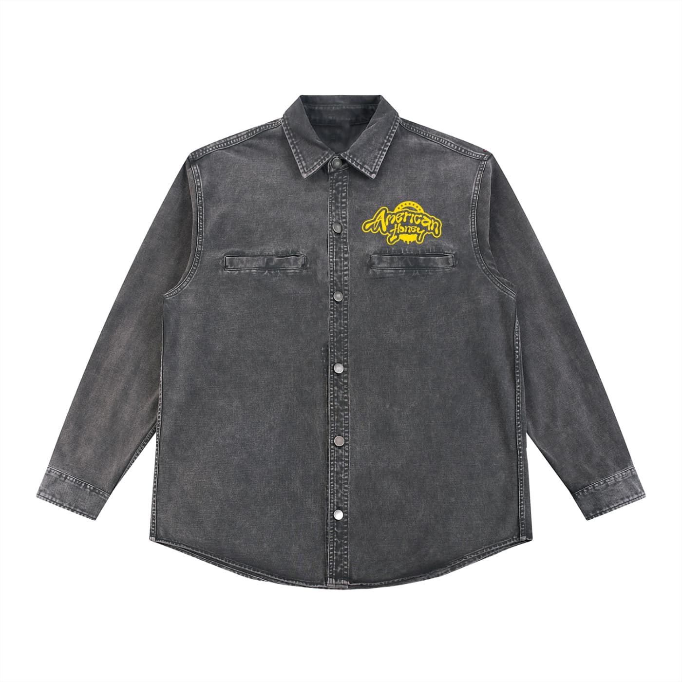 denim vintage washed heavyweight jacket