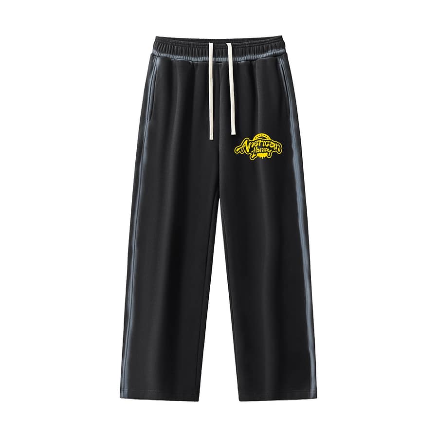 sunfaded edge fleece sweatpants